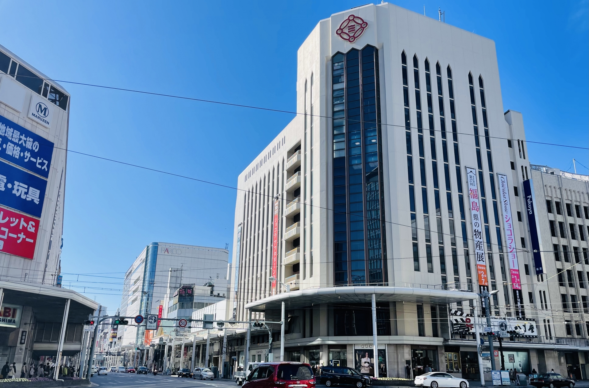 紙屋町・八丁堀エリアの街並み