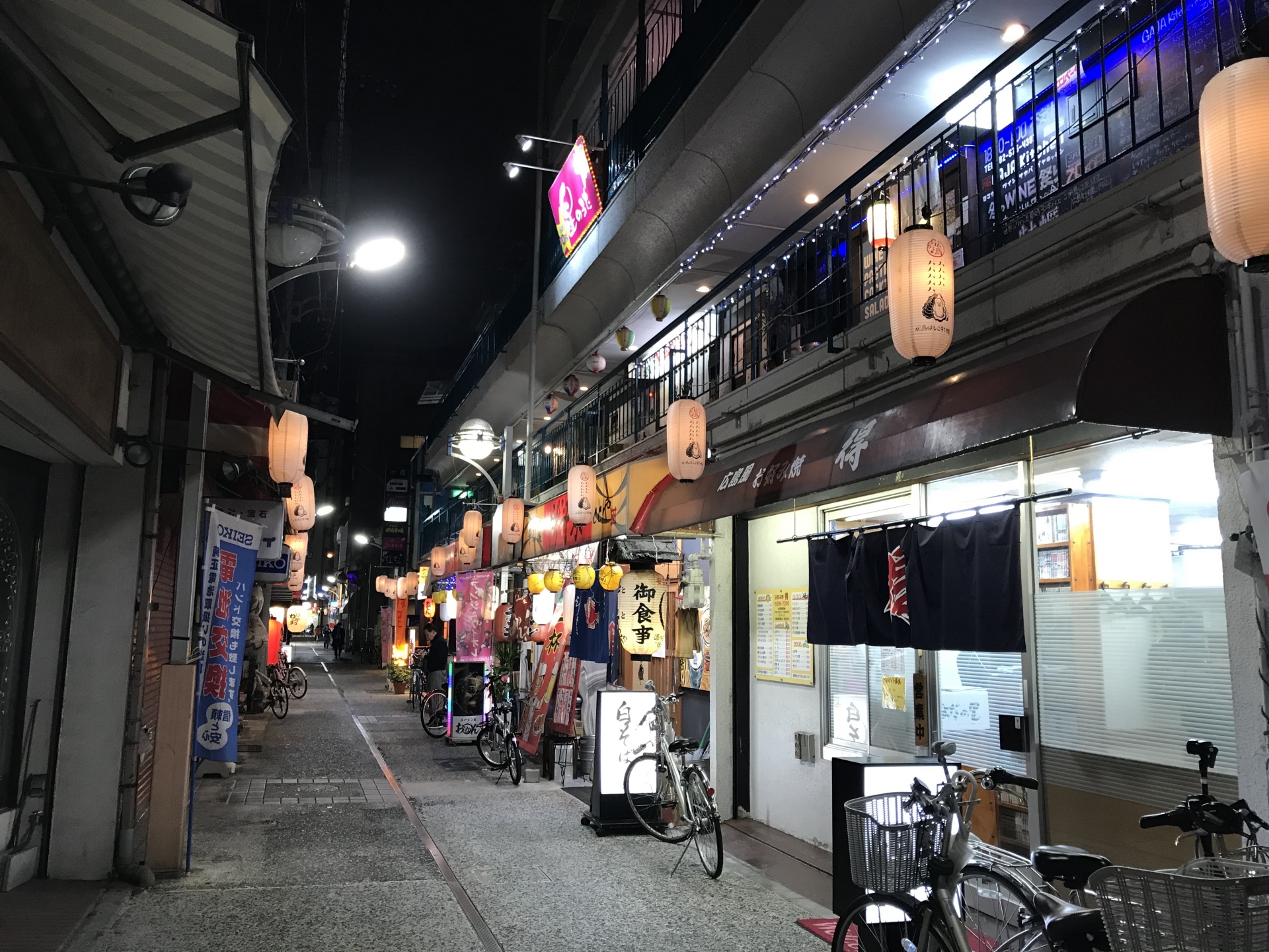横川商店街周辺の店舗やマンションへの代車配送