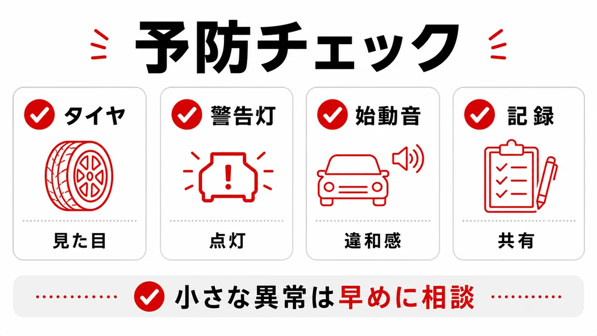 長期利用中の予防チェック