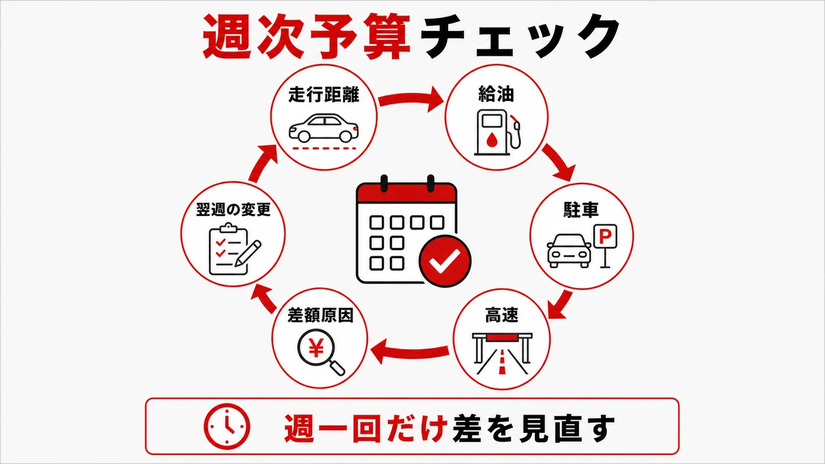 週次予算チェック