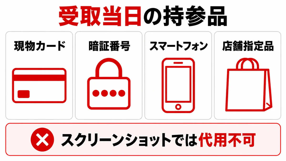 マイナ免許証での受付当日に確認する持参品